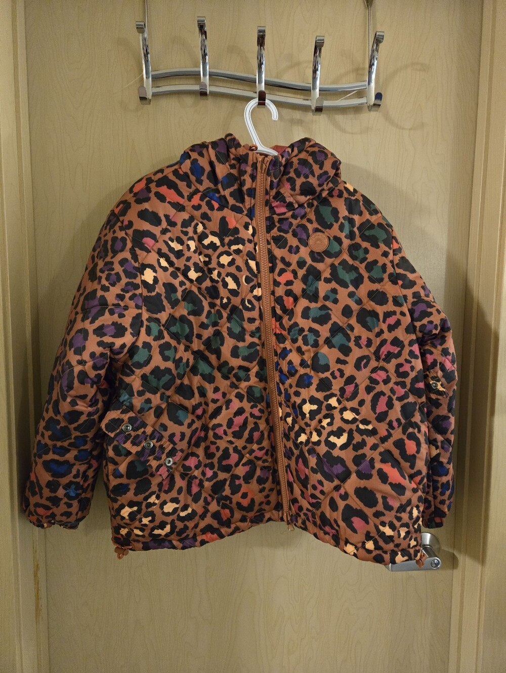 NWT Farm Rio Reversible Hooded Puffer Coat (M)